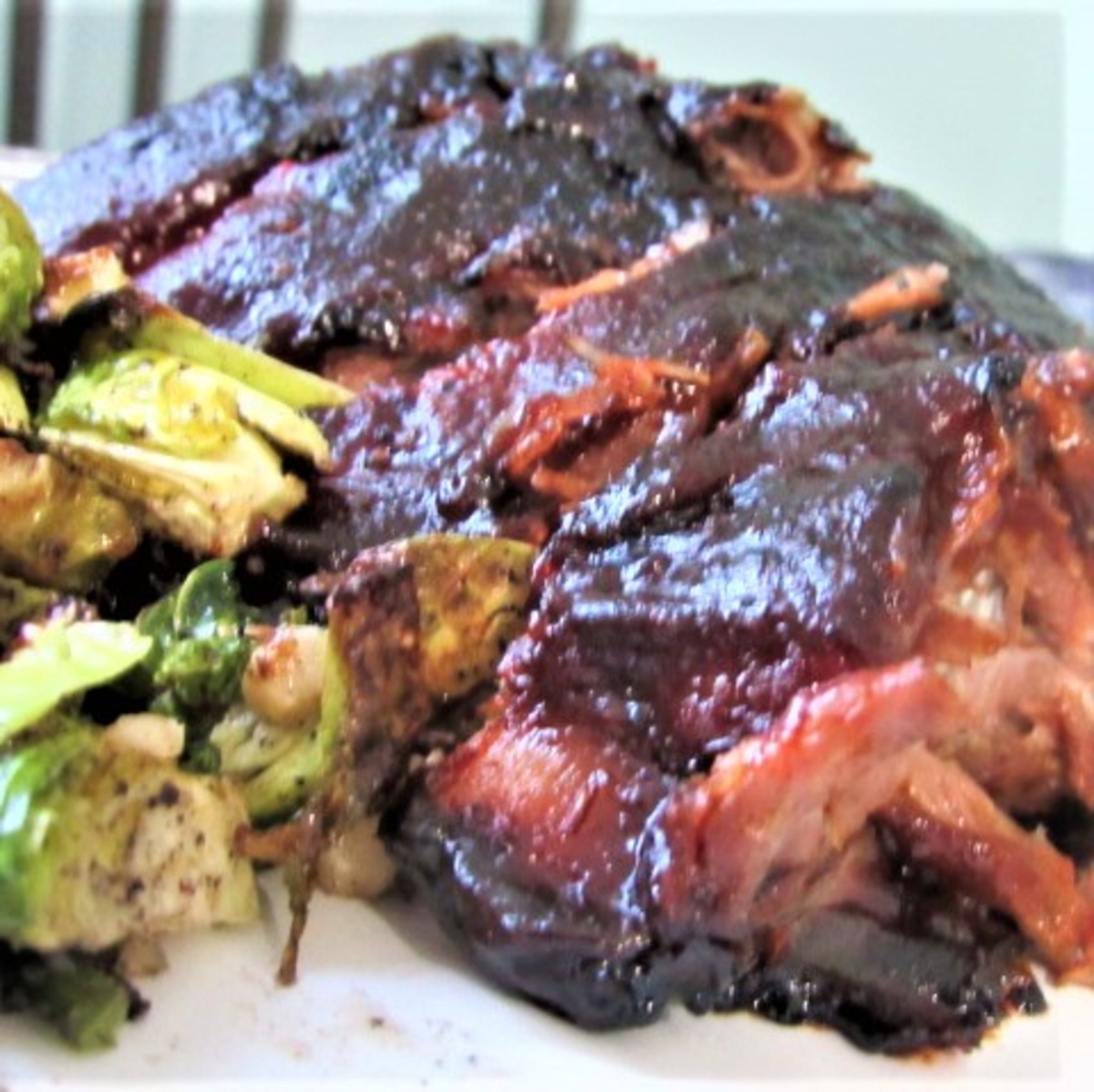 Baked Barbecued Spareribs image